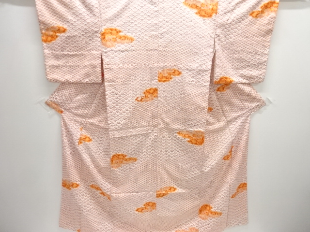 JAPANESE KIMONO / KOMON / SEIGAIHA & CLOUDS